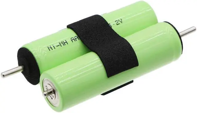 Alt view image 2 of 3 - 2000mAh WES7038L2506, WES7038L2507 1.2V Ni-MH Battery Replacement for Select Panasonic ER Series, ES Series Electric Shavers (Compatible Models in Description Below)