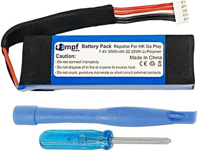 Main image of 3000mAh GSP102910201 Battery Replacement Compatible with Harman Kardon Go Play Mini Portable Bluetooth Speaker