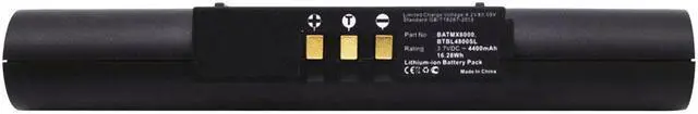 Main image of 4400mAh BTBL4800SL, BATMX6000 Battery Replacement for URC Universal Remote Control MX-6000 MX6000 Touch-screen Remote