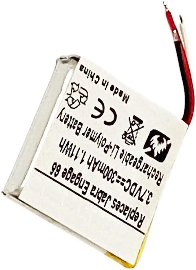 Alt view image 3 of 5 - 300mAh AHB492426TPS, 26-03181 Battery Replacement Compatible with Jabra Engage 65, Engage 75 Wireless Headset