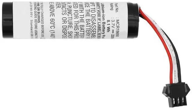 Alt view image 2 of 6 - Replacement NTA2455, MCR18650 Battery for Altec Lansing inMotion iM600, Classic iMT620 & Max iMT702 Portable Speaker Systems for iPod & iPhone.