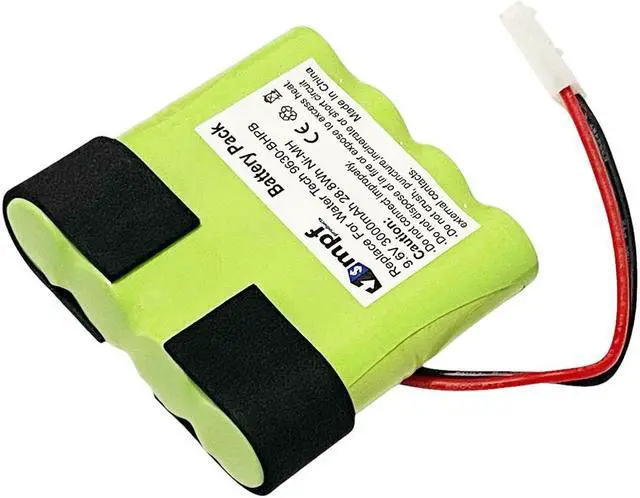 Alt view image 3 of 7 - 3000mAh 9.6V 9630-BHPB Battery Replacement Compatible with Water Tech POOL BLASTER Max CG Commercial Grade 31000KL Cordless Handheld Swimming Pool Vacuum Cleaner