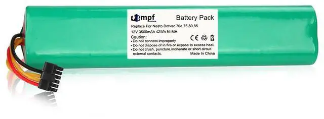 Alt view image 2 of 5 - 205-0012, 945-0129 Battery Replacement Compatible with Neato Botvac 70e, 75, 80, 85, D75, D80, D85 Robotic Vacuum Cleaners