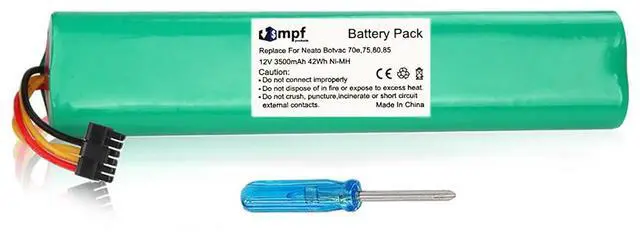 Main image of 205-0012, 945-0129 Battery Replacement Compatible with Neato Botvac 70e, 75, 80, 85, D75, D80, D85 Robotic Vacuum Cleaners
