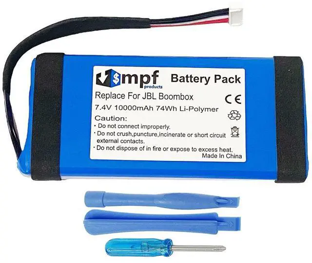 Main image of 10000mAh GSP0931134 01 Battery Replacement Compatible with JBL Boombox Waterproof Portable Bluetooth Speaker