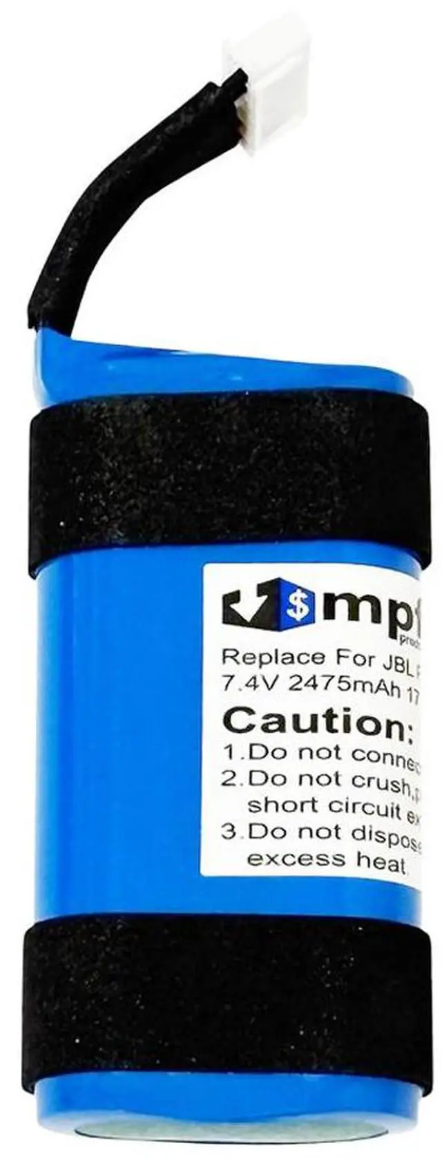 Alt view image 2 of 6 - SUN-INTE-265 Battery Replacement Compatible with JBL PartyBox On-The-Go Portable Karaoke Party Speaker