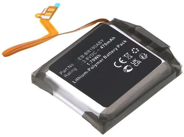 Alt view image 3 of 5 - 470mAh EB-BR190ABY Battery Replacement Compatible with Samsung Galaxy Buds Pro Charging Case SM-R190 EP-QR190