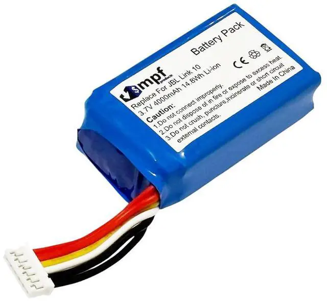 Alt view image 3 of 6 - 4000mAh GSP103465 Battery Replacement Compatible with JBL Link 10 Smart Portable Bluetooth Speaker with Installation Tools