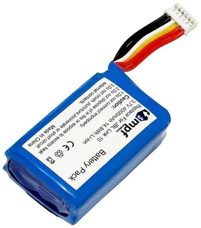 Alt view image 4 of 6 - 4000mAh GSP103465 Battery Replacement Compatible with JBL Link 10 Smart Portable Bluetooth Speaker with Installation Tools