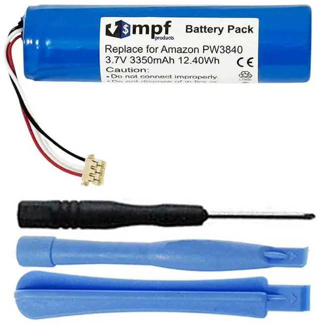 Main image of 3350mAh 58-000138, R-41019534 Battery Replacement for Amazon Tap PW3840, PW3840KL Portable Bluetooth Speaker