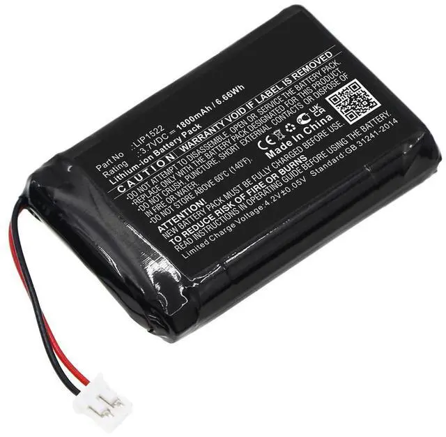 Alt view image 2 of 7 - Replacement 1800mAh LIP1522 Battery for Sony Playstation 4 PS4 Dualshock 4 Wireless Controller (CUH-ZCT1E and CUH-ZCT1U - 2015 or Older Models Only)