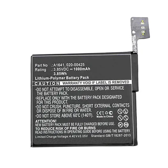 Alt view image 2 of 5 - 1000mAh 020-00425, A1641 Battery Replacement Compatible with Apple iPod Touch 6 (6th Generation) A1574, 16GB, 32GB, 64GB, 128GB with Installation Tools