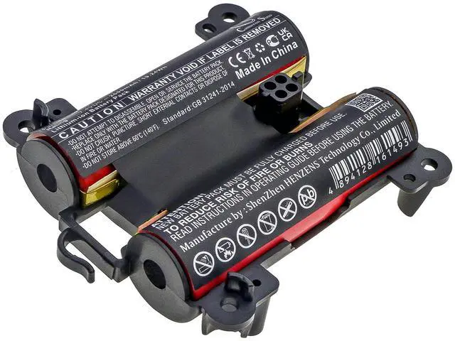 Alt view image 3 of 6 - 2600mAh 071478, 745531-0010 Battery Replacement Compatible with Bose Soundlink Revolve+, Soundlink Revolve+ II Portable Bluetooth Speaker