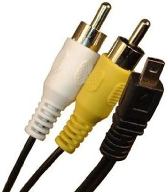 Alt view image 2 of 2 - Replacement CB-AVC7 CBAVC7 AV Audio/Video RCA Cable Cord for Olympus Digital Cameras
