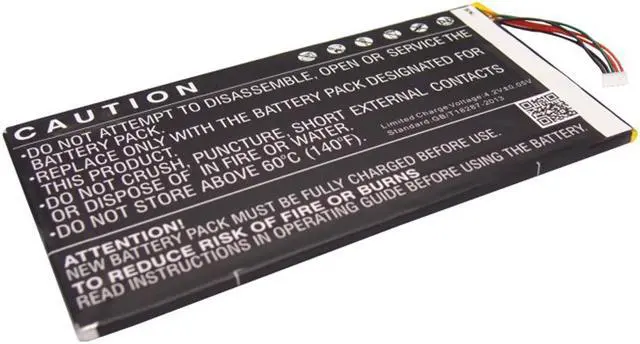 Alt view image 3 of 4 - Replacement 4000mAh BNA-B0002, L83-4977-266-01-4 Battery for Barnes & Noble NOOK HD 7, BNRV400, BNTV400 Tablet with Installation Tools