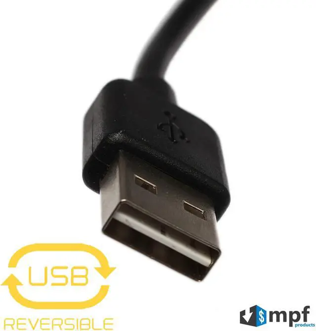 Alt view image 2 of 4 - Double-Sided Reversible Micro B USB to Reversible USB 2.0 A Male Sync and Charging Cable Cord for Android, BlackBerry, HTC One, LG, Lumia, Motorola, Nexus, Samsung Galaxy, Sony, Windows Phone and More