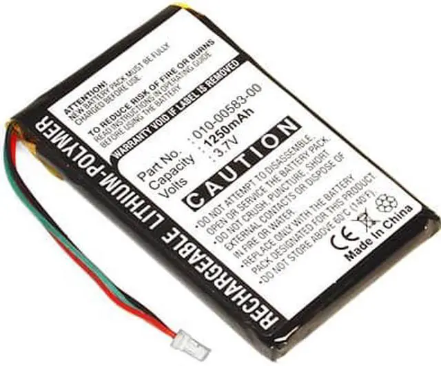 Alt view image 2 of 6 - Replacement 010-00583-00 Battery for Garmin Nuvi 700 710 710T 750 755 755T 760 760T 765 770 770T 775 785 GPS Navigation Units