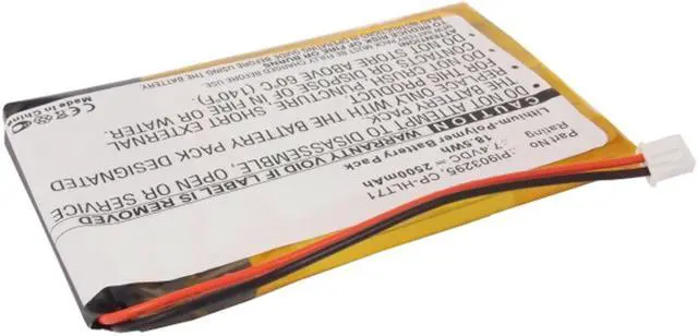 Alt view image 2 of 7 - 2500mAh HLT71BAT, PL903295, CP-HLT71 Battery Replacement for Haier HERLT71, HLT71, 805-01-NL Digital Prism ATSC-710, A1710130, TVS3970A Portable LCD TV