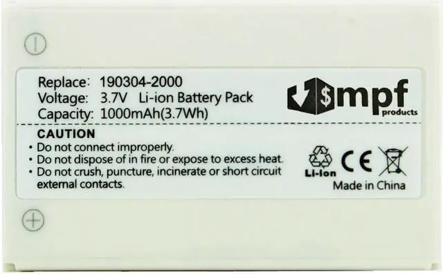 Main image of High Capacity 1000mAh Replacement Battery for Monster MCC AV100 AV300 AVL300S AVL300-S Remote Controls