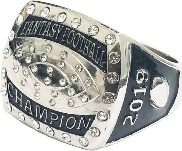 Alt view image 2 of 4 - 2019 Fantasy Football Championship Ring Trophy League Champion Winner (Size 13)