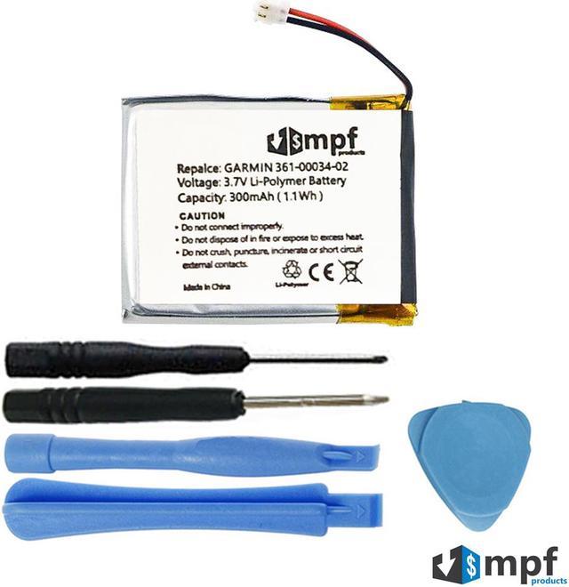 mentaal rivaal ijzer 300mAh 361-00034-02, FLPB342735-P1 Battery Replacement for Garmin Fenix 3  and Fenix 3 HR Fitness GPS Smartwatch with Installation Tools Wearable  Technology - Newegg.com