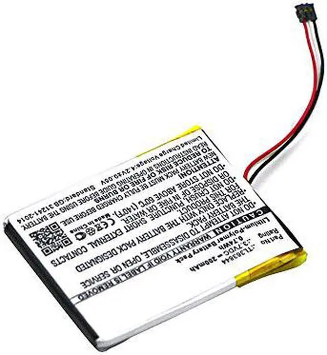 Alt view image 3 of 3 - MPF Products 200mAh TL363844 Battery Replacement Compatible with Nest Learning Thermostat (1st Generation) T100577