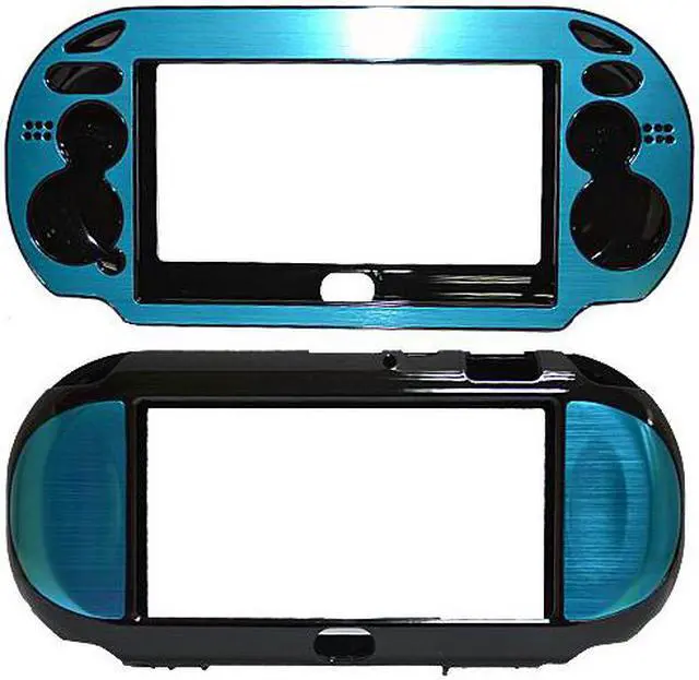 Main image of Light blue Aluminum Metal Skin Protective Cover Case for Sony PS Vita PSV Console