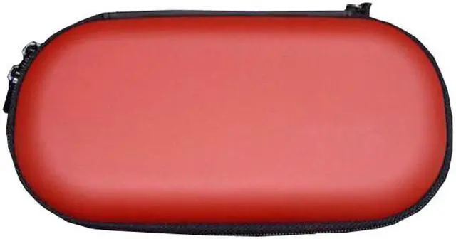 Main image of Red Protector Hard Travel Carry Shell Case Cover Bag Pouch for Sony PS Vita PSV