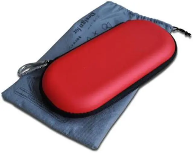 Alt view image 2 of 3 - Red Protector Hard Travel Carry Shell Case Cover Bag Pouch for Sony PS Vita PSV