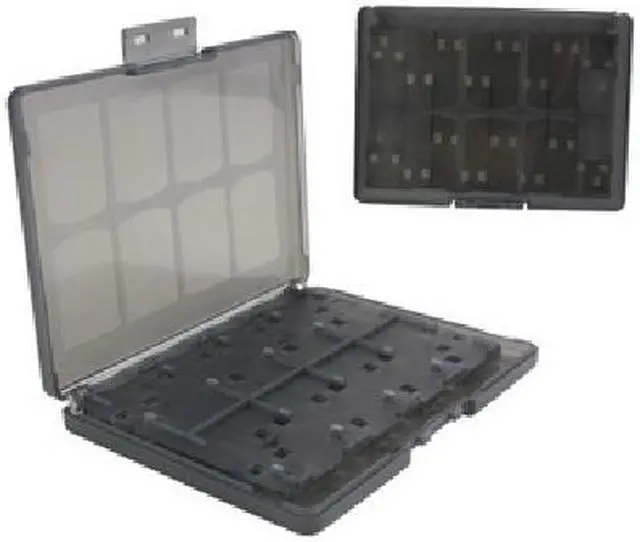 Alt view image 3 of 4 - Black 18 in 1 Game Memory Card Holder Case Storage Box for Sony PS Vita PSV