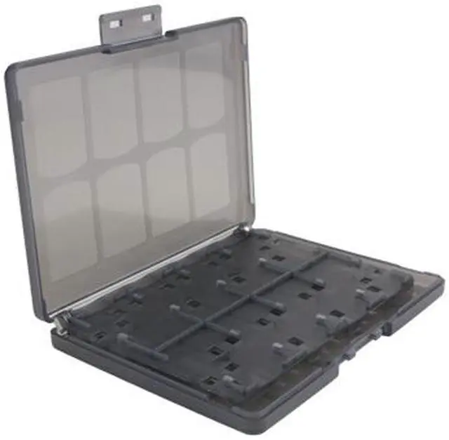 Alt view image 4 of 4 - Black 18 in 1 Game Memory Card Holder Case Storage Box for Sony PS Vita PSV
