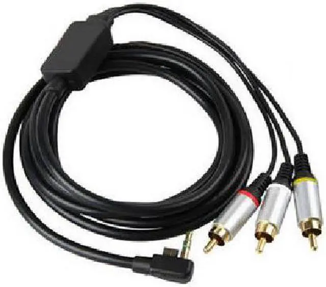 Alt view image 2 of 5 - TV AV Video RCA Composite Cable Cord for Sony PSP 2000 3000 Game Console