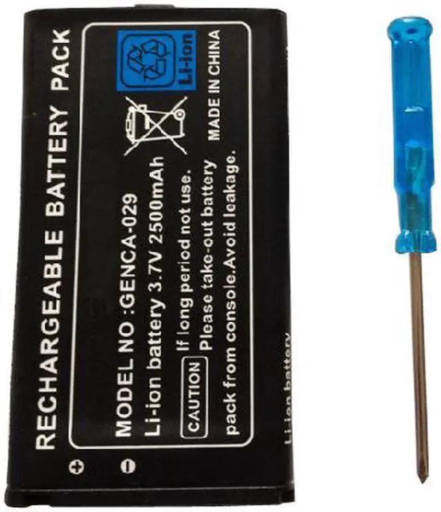 Main image of 2500mAh 3.7V Rechargeable Lithium-ion Battery + Tool Kit Pack for Nintendo 3DS LL/XL
