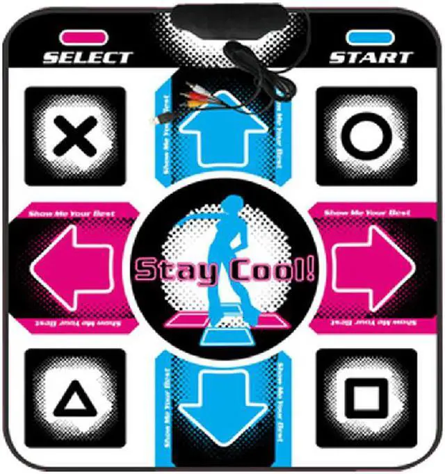 Alt view image 2 of 2 - USB RCA Non-Slip Dancing Step Dance Mat Pad for PC TV AV Video Game