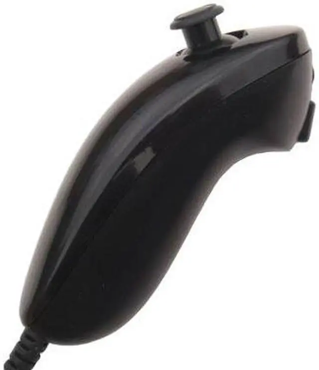 Alt view image 3 of 3 - Motion Based Wired Nunchuck Controller for Nintendo Wii Console Video Game