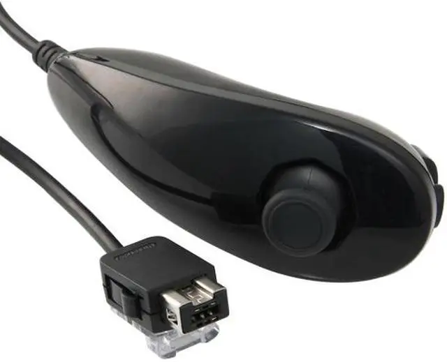 Main image of Motion Based Wired Nunchuck Controller for Nintendo Wii Console Video Game