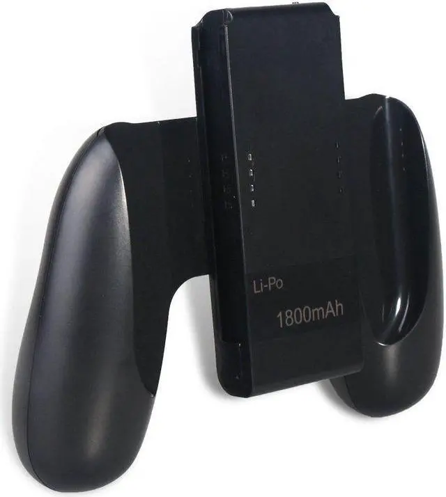 Alt view image 4 of 7 - 1800mAh Rechargeable Charging Grip Dock with Indicator Light for Nintendo Switch Joy-Con