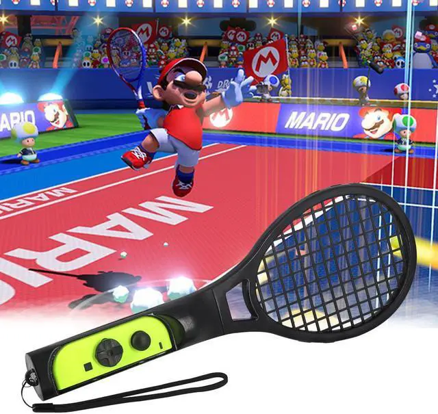 Alt view image 7 of 7 - OSTENT 2 Pack Tennis Racket Handle Controller Holder for Nintendo Switch Joy-Con