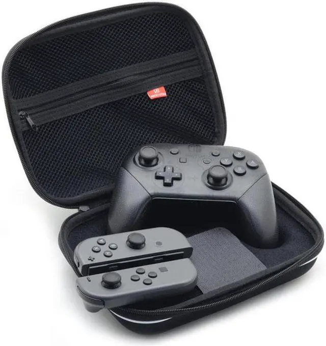 Alt view image 6 of 7 - OSTENT Square EVA Protective Carry Case Bag Storage for Nintendo Switch Pro Controller