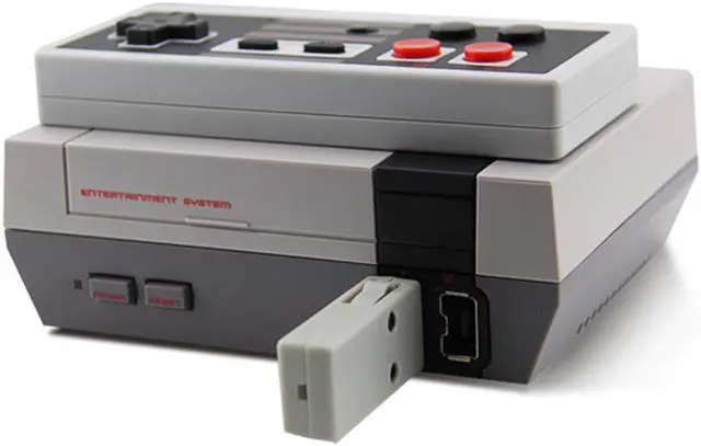Alt view image 5 of 5 - OSTENT Rechargeable Wireless Controller Gamepad for Nintendo NES Mini Classic Edition Famicom Mini Console