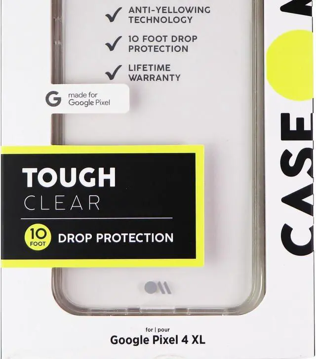 Alt view image 5 of 5 - Case-Mate Tough For Google Pixel 4 XL-Clear