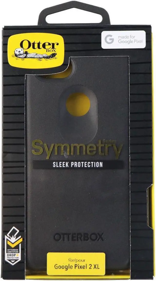 Alt view image 5 of 5 - New OEM OtterBox Symmetry Series Black Case For Google Pixel 2 XL