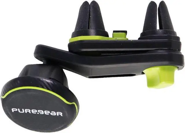 Main image of PureGear Magnetic Vent Mount for All Smartphones - Black (63302PG)
