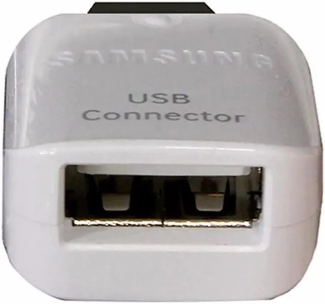 Alt view image 6 of 6 - Samsung OEM USB Female to USB-C Male Adapter USB to USB Type C Black OTG Adapter
