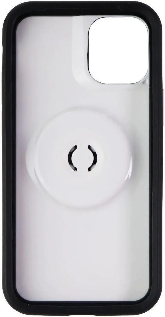 Alt view image 2 of 6 - OtterBox Otter + Pop Symmetry Series White Marble Graphic Case for iPhone 12 Mini 77-65390
