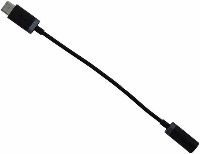 Main image of Motorola (SKN6474A) 6-Inch Headphone Jack Adapter Cable for 3.5mm Devices- Black