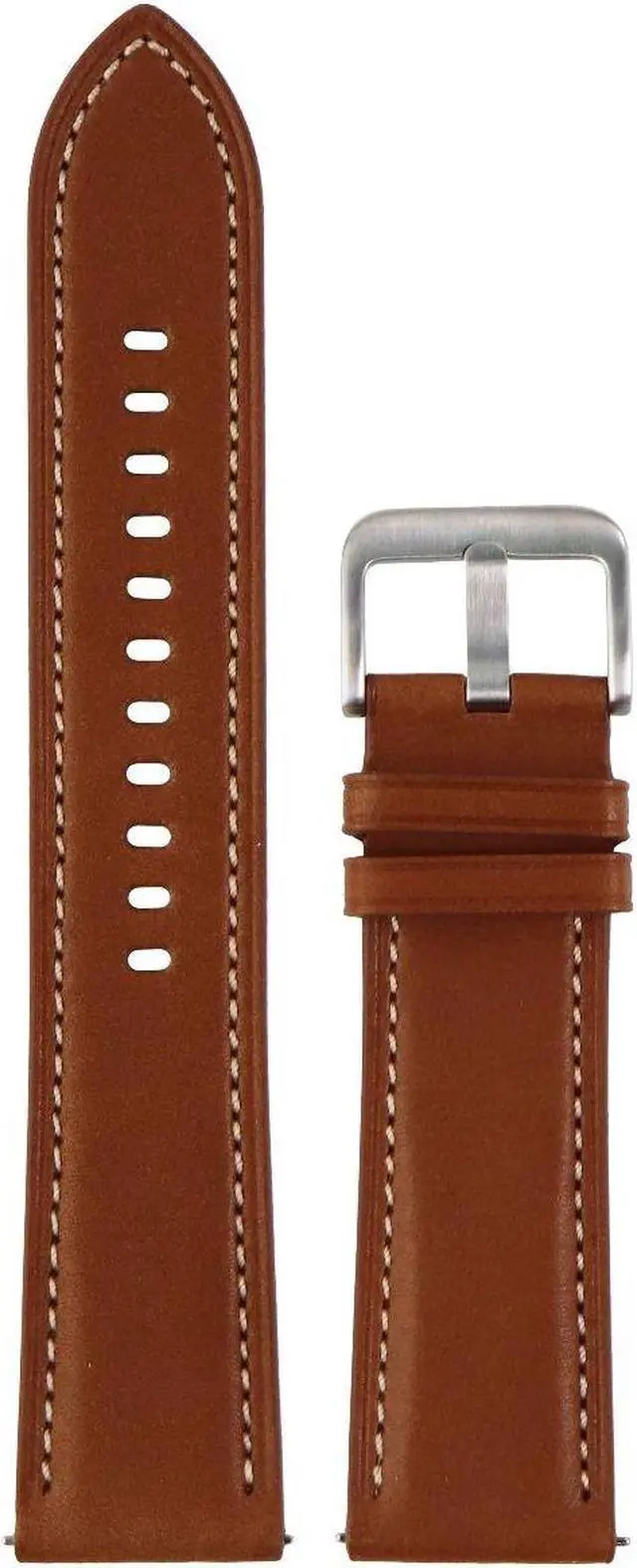 Alt view image 5 of 5 - Samsung ET-SLR84LAEGUJ Stitch Leather Band 22mm Brown