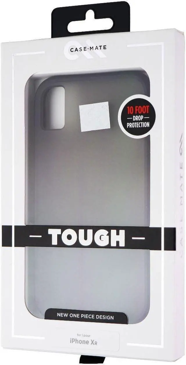 Alt view image 6 of 6 - Case-Mate Tough Case for iPhone XR - Matte Black