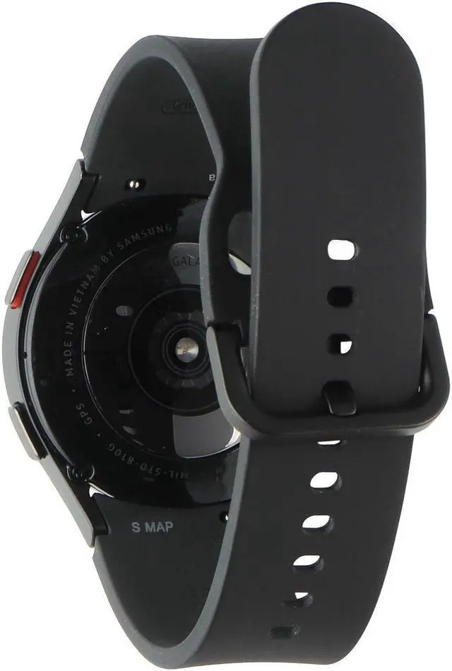 Alt view image 3 of 3 - Samsung Galaxy Watch4, 40mm, Black, Bluetooth - Accelerometer, Gyro Sensor, Barometer, Ambient Light Sensor, Digital Compass, Optical Heart Rate Sensor, Electrical Heart Sensor - Text Messaging, ...