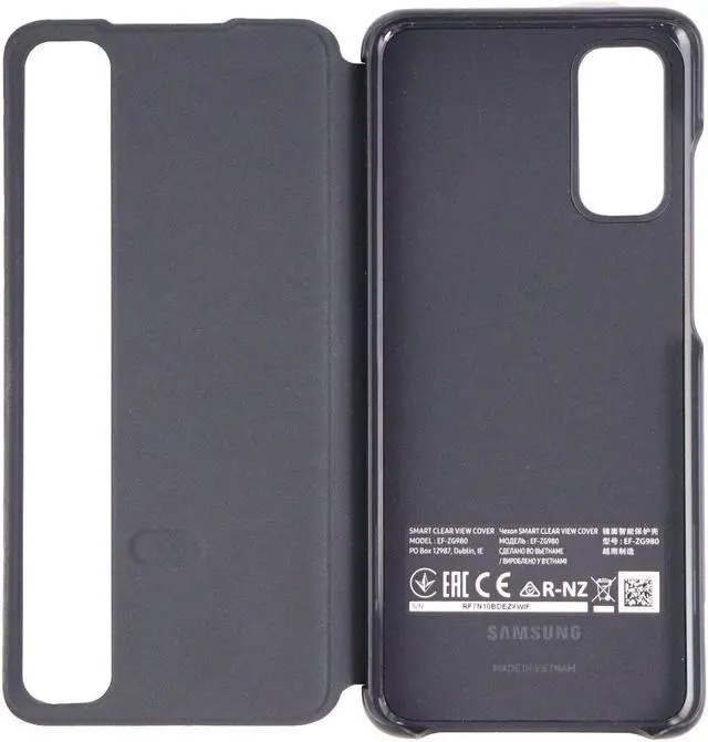 Alt view image 3 of 3 - galaxy s20 5g s-view flip cover black